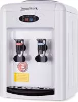 Кулер для воды Aqua Work 0.7-TDR-ST бело-черный электронный с системой турбонагрева картинки